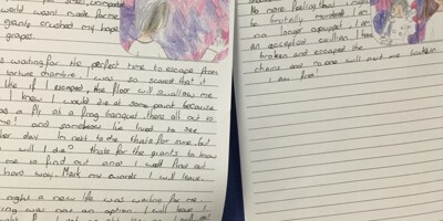 Year 6 Create Their Own Stories Inspired by The Arrival